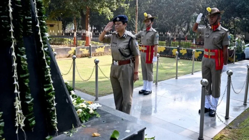पुलिस संस्मरण दिवस।