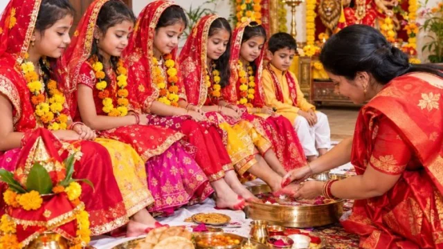 Kanya Pujan Rules: पहली बार कर रहे हैं कन्या पूजन? जान लें ये 5 जरूरी नियम