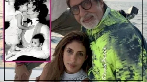 अमिताभ बच्चन ने अभिषेक और श्वेता के साथ अपनी फोटो शेयर किया, लिखा- कैसे इतने बड़े हो गये
