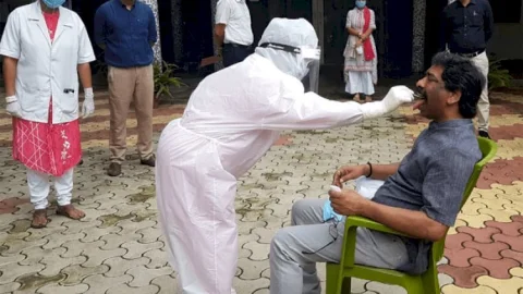 झारखंड: सीएम हेमंत सोरेन व उनकी वाइफ का कोरोना जांच रिपोर्ट नेगेटिव