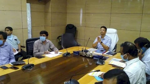 धनबाद: कोरोना वायरस संक्रमण की रोकथाम के लिए वार रूम बनेगा, डीसी ने की हाइ लेवल मीटिंग