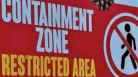 धनबाद:  14 कंटेनमेंट जोन का निर्माण, लगाया गया कर्फ्यू