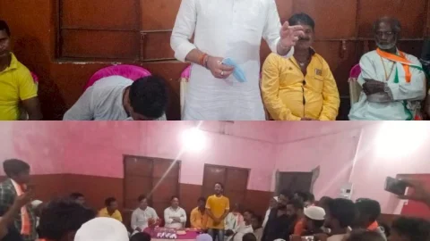 धनबाद: भदरीचक में कांग्रेस का कार्यकर्ता मिलन समारोह, रणविजय सिंह की मौजूदगी में दर्जनों युवाओं ने कांग्रेस की सदस्यता ग्रहण की