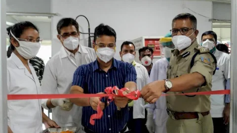 धनबाद: पीएमसीएच में एफरेसिस तथा ब्लड कंपोनेंट प्रिपरेशन सेंटर का उद्घाटन (देखें Video)
