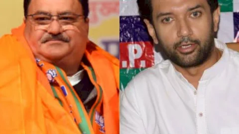 बिहार: बीजेपी प्रसिडेंट जेपी नड्डा से मिले चिराग पासवान, लोजपा के लिए 27+3 सीटों के ऑफर पर सहमति बनने की संभावना
