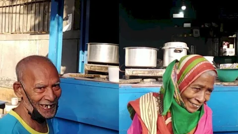 नई दिल्ली: सोशल मीडिया पर रोते बुजुर्ग का वीडियो देख पिघला सेलेब्स  का दिल,  छाया बाबा का ढाबा,खाने का जायका लेने को टूट पड़े लोग