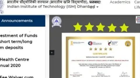धनबाद:  IIT ISM के प्रोफेसर राघवेन्द्र चौधरी को मिला यंग साइंटिस्ट अवार्ड