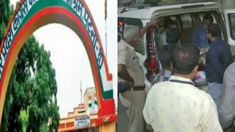 Bihar Assembly Election2020 : पटना में कांग्रेस के मुख्यालय सदाकत आश्रम में इनकम टैक्स  की रेड, गाड़ी में मिले 8.50 लाख रुपये 