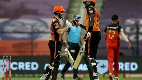 IPL 2020 SRH vs RCB: हैदराबाद ने बैंगलोर को छह विकेट हराकर  जीता एलिमिनेटर मैच, फाइनल से बाहर हुई RCB
