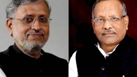 बिहार: सुशील मोदी डिप्टी सीएम की रेस से आउट!  तारकिशोर प्रसाद एनडीए के उपनेता व बीजेपी विधानमंडल दल के नेता बने