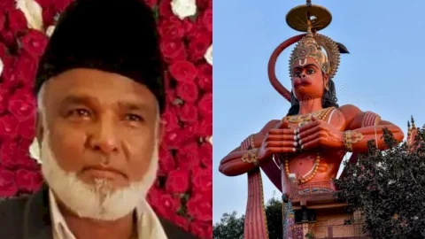 कनार्टक: बेंगलुरु में हनुमान मंदिर के लिए मुस्लिम शख्स ने दान कर दी एक करोड़ रुपये की जमीन