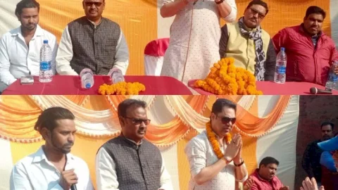 धनबाद:पाथरडीह में BJKMS का कार्यकर्ता मिलन समारोह, रणविजय सिंह की मौजूदगी बड़ी संख्या में लोग यूनियन में हुए शामिल
