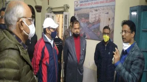 धनबाद: डीसी ने किया जेआरडीए ऑफिस का निरीक्षण ,जर्जर भवन को दुरुस्त बनाने, फायर फाइटिंग सिस्टम लगाने का दिया निर्देश