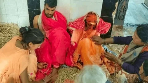 बिहार: लखीसराय में पकड़ौआ विवाह, युवक को किडनैप कर कराई शादी, दूल्हे की हल्दी रस्म वाली वायरल फोटो से खुली पोल