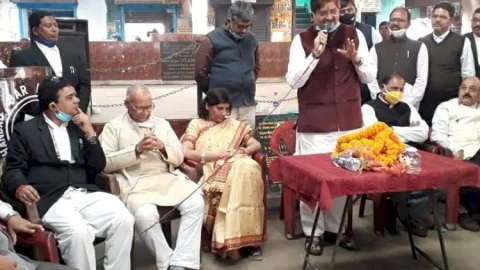 Dhanbad Bar Association में एमएलए फंड से बना महिलाओं के लिए कॉमन रूम, राज सिन्हा ने किया उद्घाटन 