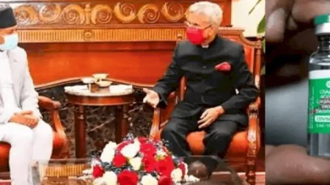 झुका नेपाल, इंडिया से मांग रहा कोरोना वैक्सीन,नेपाली विदेश मंत्री प्रदीप कुमार ग्यावली  तीन दिवसीय दौरे पर