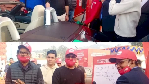 धनबाद: बाला जी fuel में सुपर car और सुपर bike के लिए नया प्रोडक्ट XP100 Fuel लॉन्च, रणविजय सिंह पहुंचे