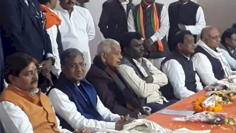 धनबाद: स्टेट में बीजेपी कार्यकर्ताओं को झूठे मुकदमा में फंसाया जा रहा : बाबूलाल मरांडी