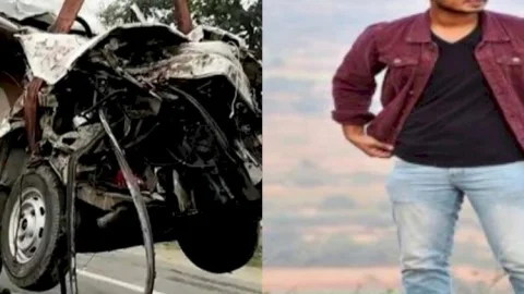 धनबाद: BCCLअसिस्टेंट इंजीनियर की बॉडी  लेकर राजस्थान जा रहा एंबुलेंस यूपी में एक्सीडेंट, पांच की मौत