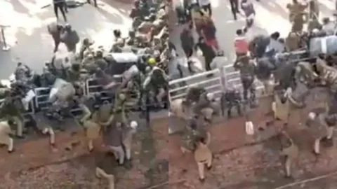 किसान हिंसा मामला: दिल्ली पुलिस ने दर्ज कीं चार FIR, उपद्रव में 83 पुलिसकर्मी घायल, डीसीपी पर ट्रैक्टर चढ़ाने की कोशिश