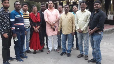 धनबाद:बाघमारा के लोगों ने रणविजय सिंह से की मुलाकात, समस्याओं के कराया अवगत