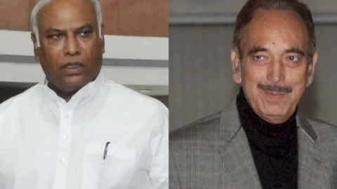 नई दिल्ली: राज्यसभा में मल्लिकार्जुन खड़गे होंगे विपक्ष के नेता, गुलाम नबी आजाद 15 फरवरी को होंगे रिटायर