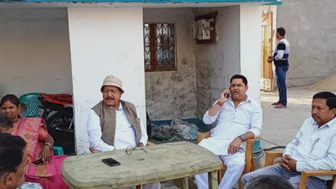 रणविजय सिंह ने जामताड़ा में फुरकान अंसारी से की मुलाकात, सांगठिनक मुद्दों पर चर्चा