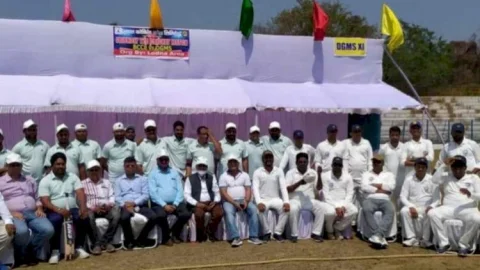 धनबाद: फ्रेंडली क्रिकेट मैच में बीसीसीएल ने डीजीएमएस को 87 रन से हराया