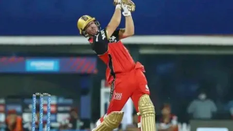 IPL 2021:बेंगलुरू ने मुंबई को दो विकेट से हराया,डिविलियर्स की तूफानी पारी