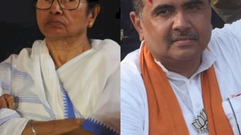 ममता बनर्जी ने बंगाल जीता ,नंदीग्राम का संग्राम हारी, शुभेंदु अधिकारी जीते