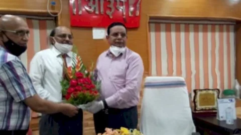 धनबाद:एनएन श्रीवास्तव बने डीएवी कोयलानगर के प्रिंसिपल