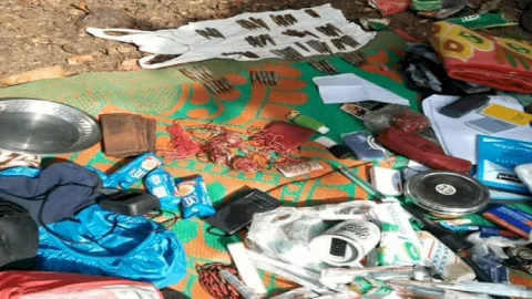 गुमला: जंगल में पुलिस और माओवादियों में एनकाउंटर, एक नक्सली ढेर, मिनी कैंप ध्वस्त