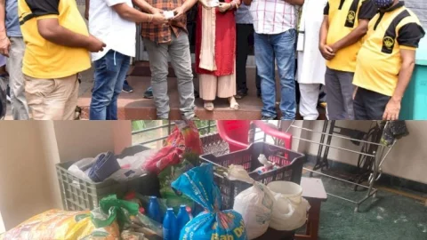 धनबाद: हेल्प एक कोशिश समाजिक संस्था ने दिया ऑक्सीमीटर, सदर अस्पताल व SNMMCH में भोजन वितरण
