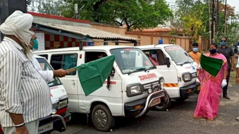 धनबाद: रागिनी सिंह द्वारा जारी फ्री एंबुलेंस सेवा का एक माह पूरा, सैकड़ों लोगों के मिला लाभ