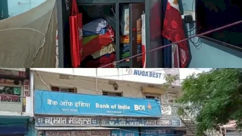 धनबाद: फूसबंगला में रेलकर्मी के घर लाखों की चोरी, बैंक ऑफ इंडिया  बिल्डिंग के नीचे की घटना