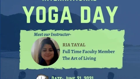 धनबाद: मारवाड़ी युवा मंच झरिया *समृद्धि* शाखा 21 जून फ्री ऑनलाइन योग विज्ञान शिविर