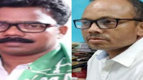 साहिबगंज :JMM एमएलए लोबिन हेंब्रम बेटे ने डीडीसी के स्टोनो को पीटा, FIR दर्ज