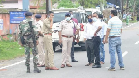 धनबाद:  जज को धक्का मारने के लिए 30 डिग्री तक घुमाया गया था ऑटो, ऑटो कैड तकनीक से घटना को किया गया रीक्रियेट
