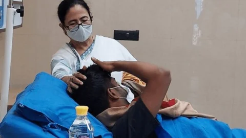 त्रिपुरा में एमपी अभिषेक बनर्जी  पर हमला, ममता का आरोप- अमित शाह ने कराया भतीजे पर हमला