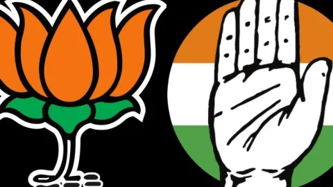 13 स्टेट में  29 विधानसभा सीटों के उपचुनाव में BJP को सिर्फ आठ सीटे,हिमाचल व राजस्थान में कांग्रेस जीती
