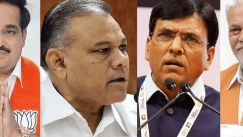 गुजरात: विजय रूपाणी का इस्तीफा, नये सीएम की रेस में मनसुख मांडविया सहित चार नामों पर अटकलें