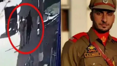 जम्मू-कश्मीर: श्रीनगर आतंकवादी ने पुलिसकर्मी के सिर में पीछे से मारी गोली, शहीद