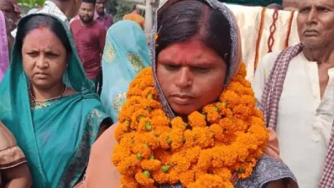 जहानाबाद: पंचायत चुनाव में नॉमिनेशन करने पहुंची महिला कैंडिडेट ने देवर रचायी शादी