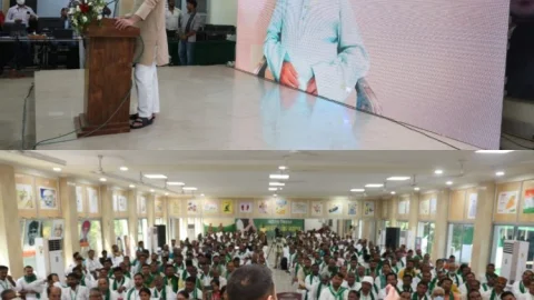 लालू यादव ने बिहार आरजेडी नेताओं को पढ़ाया अनुशासन का पाठ, सेंट्रल गवर्नमेंट साधा निशाना