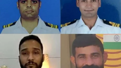 त्रिशूल चोटी पर रेस्क्यू  के दौरान नेवी के चार पर्वतारोहियों के बॉडी बरामद, अभी एक पर्वतारोही और पोर्टर लापता