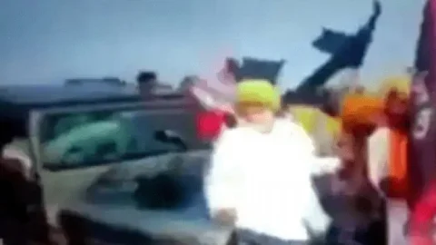 लखीमपुर खीरी विवाद में नया  VIDEO आया सामने, कांग्रेस और आप  ने किया ट्वीट, BJP पर साधा निशाना
