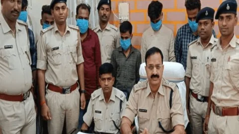 गढ़वा: किडनैप कंट्रेक्टर  दो घंटे में बरामद, पुलिस ने छह क्रिमिनलों को दबोचा