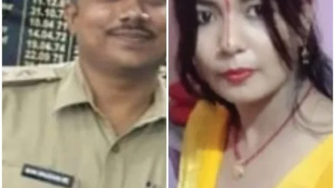मुजफ्फरपुर:करजा थानाध्यक्ष मणिभूषण ने वाइफ को मरा बताकर कर ली दूसरी शादी,पहली पत्नी ने किया फोन तो खुला राज,FIR