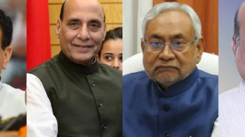 जेपी नड्डा, राजनाथ सिंह, बसवराज बोम्मई, नीतीश कुमार और सेंट्रल मिनिस्टर अजय भट्ट हुए कोरोना संक्रमित