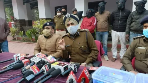 पटना: राजीव नगर के सुहागन ज्वेलर्स फायरिंग कांड का 24 घंटे में खुलासा, कुख्यात पंकज शर्मा पांच आर्म्स के साथ अरेस्ट